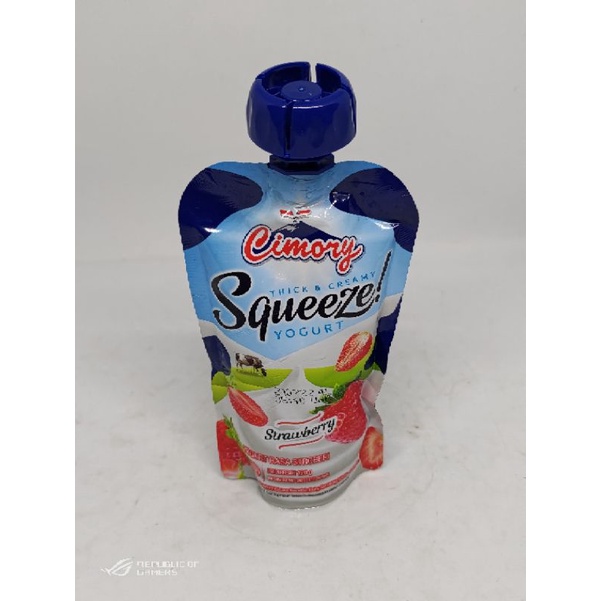

Cimory Squeeze Strawberry 120gr