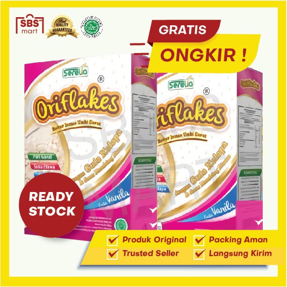 

ORIFLAKES Gastro - Asam Lambung - Sereal Kesehatan dengan Susu Etawa