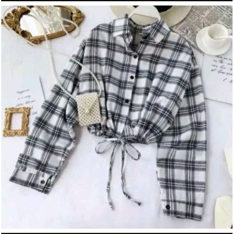 KEMEJA KERLITA PLAID SHIRT