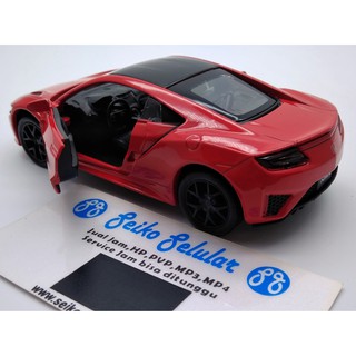 Miniatur Mobil Honda NSX Merah RMZ City Honda Acura NSX 