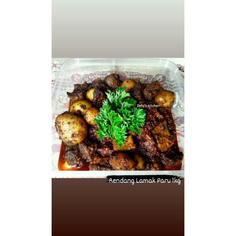 

Rendang Lamak Paru (1kg)