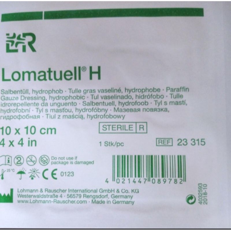 Lomatuell H, Lomatuell H untuk Pengobatan Luka