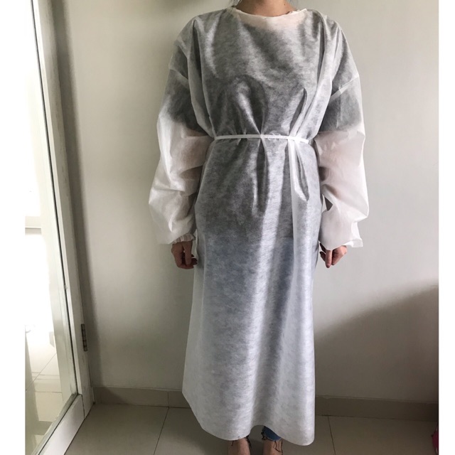 Baju Operasi Medis / Baju APD Gown Spunbond Coverall APD