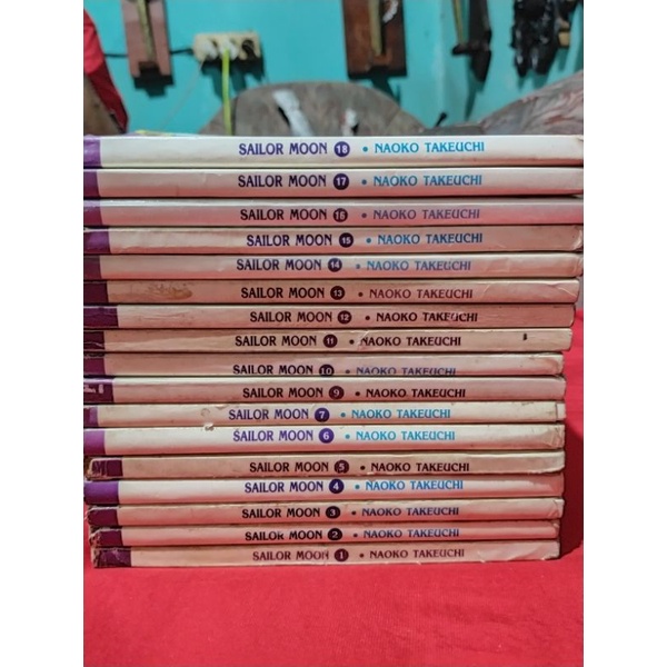 komik sailor moon 1-18 end