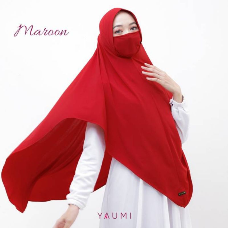 Yaumi Hijab Khimar Bilqis All size