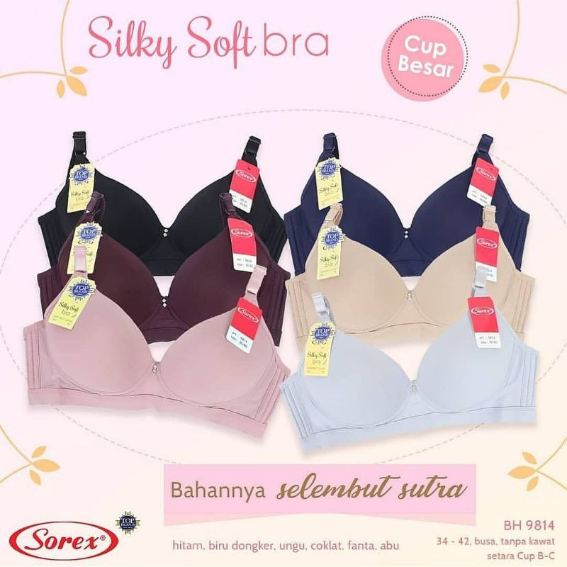 silky soft bra