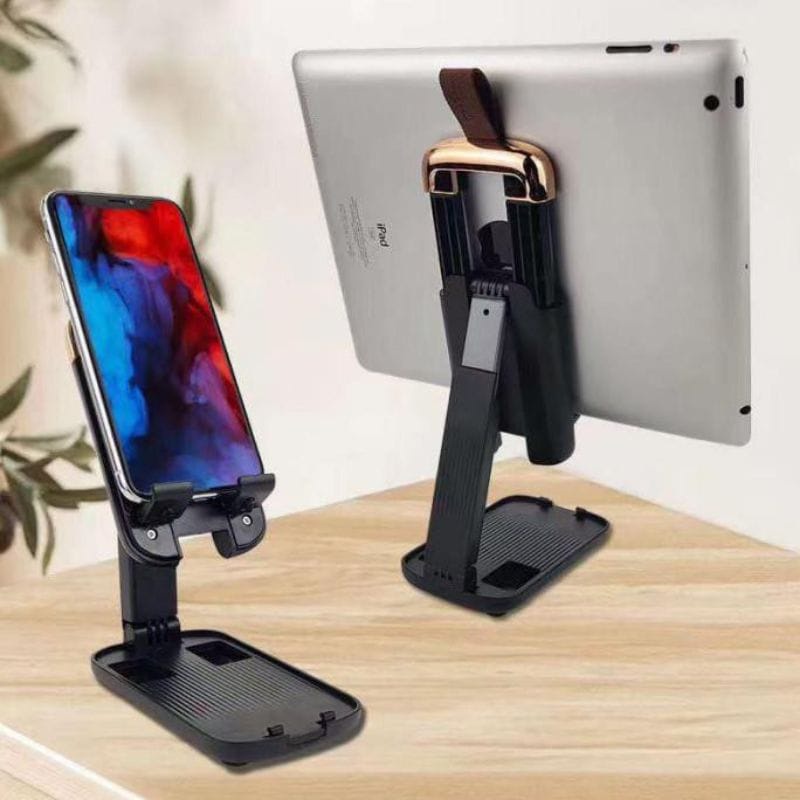 HD39 Folding Desktop Dudukan Standing Stand Hp Handphone Ipad Tablet Phone Holder Portable