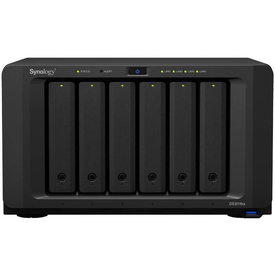 Synology DiskStation DS3018xs 8GB RAM 6-BAY Intel Pentium Dual Core