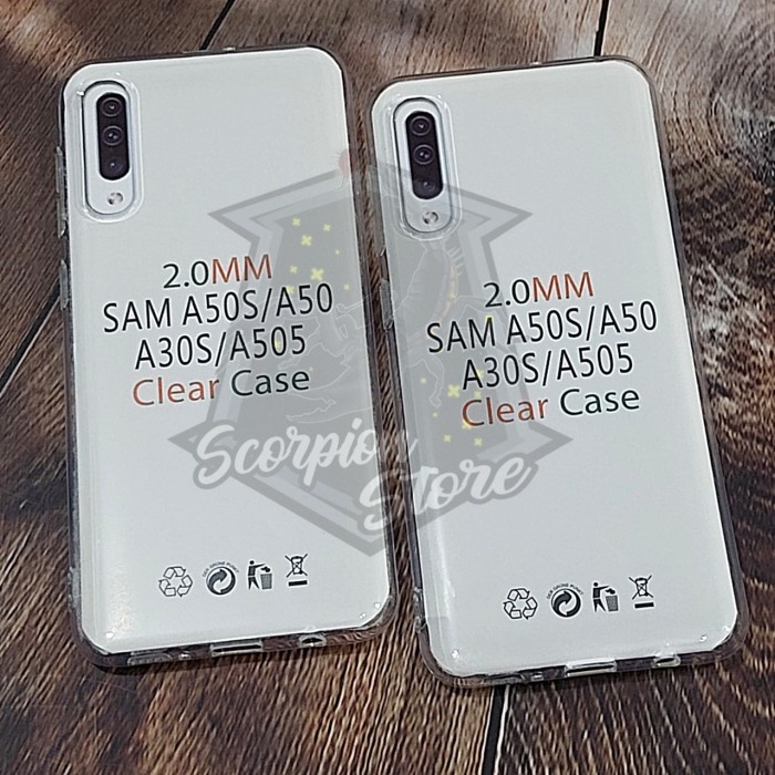 CASE SAMSUNG A50 A50S - CLEAR CASE 2MM TPU HD SAMSUNG A30S A50S - SS