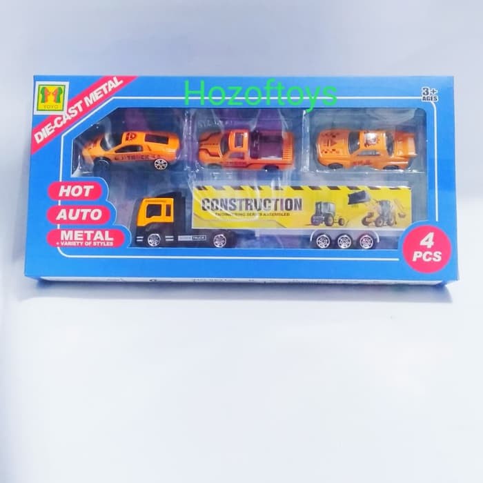 Diecast metal construction Mainan diecast anak murah mainan anak murah