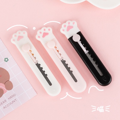 

HI360 Cutter Pemotong Kertas Bentuk Paw Lucu DIY