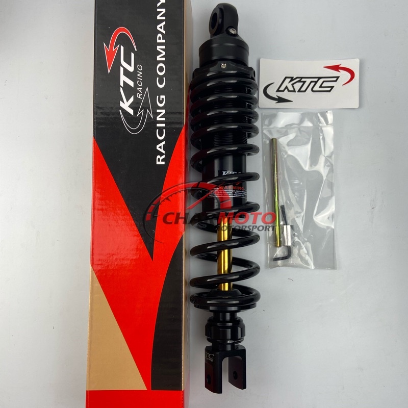 Shockbreaker KTC Racing Click Rebound Non Tabung Black Series Size 300 325 Shock Breaker Klik Mio Vario Scoopy Beat Dll PNP - Charmoto