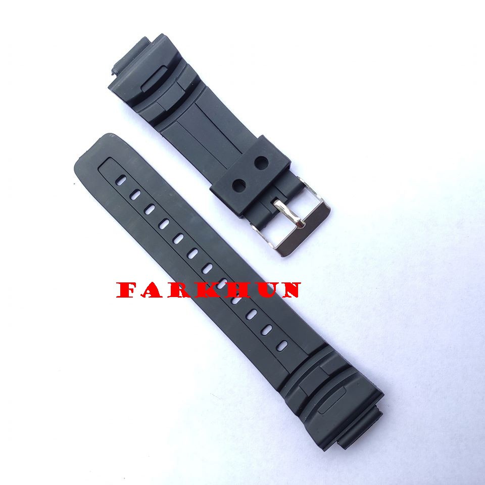 BAND KARET SKMEI 1243 1304 TERMURAH STRAP TALI JAM TANGAN SKM KALEP BLACK RUBBER HITAM BEST SELLER