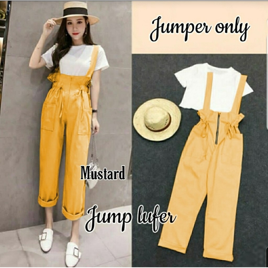 *[HNFK] Jumper Lufer / Overall Jumbo Terbaru / Overall Dewasa / Overall Trend Kekinian / Overall Wanita