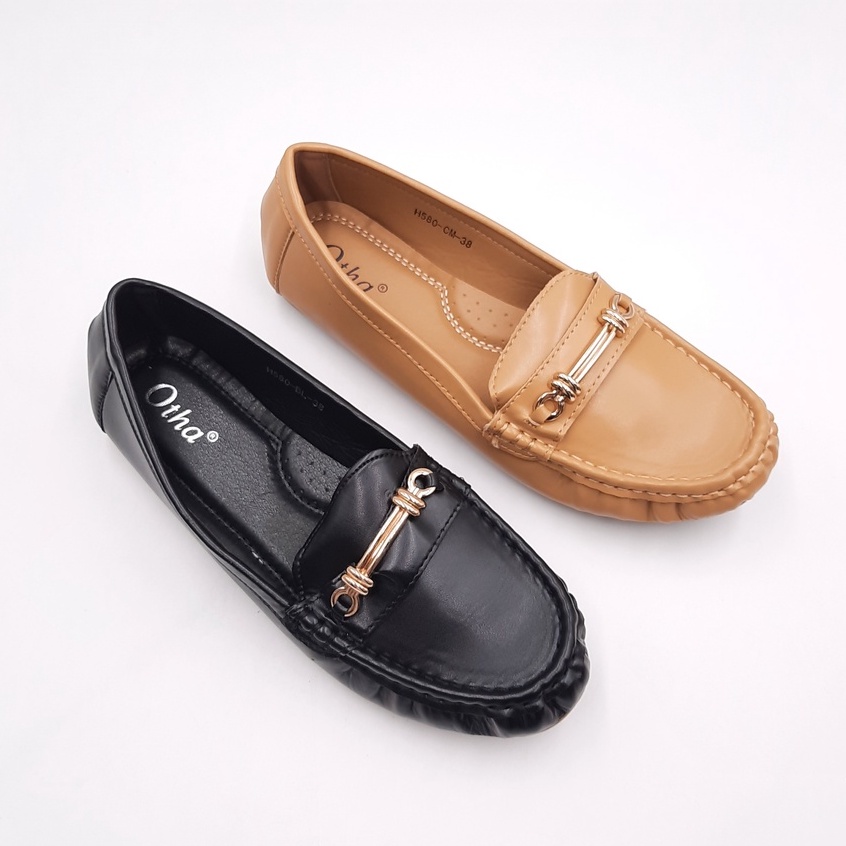 Otha Shoes  - Sepatu Flat Shoes Wanita - H580 OLF // Sepatu Wanita Otha Original