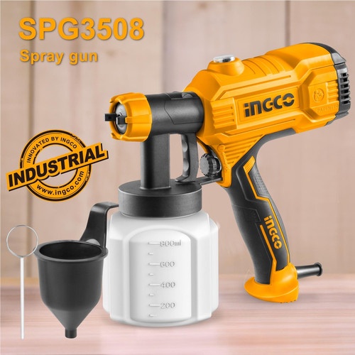 SPRAY GUN LISTRIK HD / SPRAY CAT SEMPROT TEMBAK INGCO SPG3508