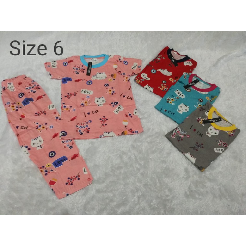 Setelan / Baju Anak Soft Katun 24s Murah by RA Kids Original