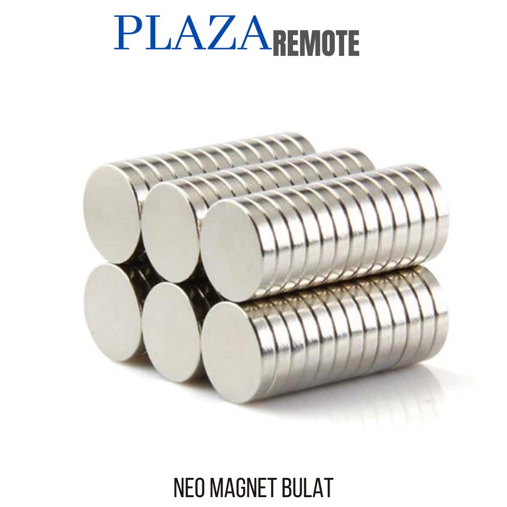 MAGNET NEODYMIUM NdFeB 8 MM X 5 MM BULAT KOIN NEO