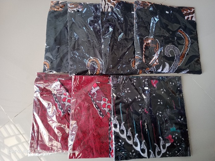 M, L, Xl, Xxl Kemeja Batik Pria Lengan Panjang Asli Batik Original Tidak Luntur Best Seller