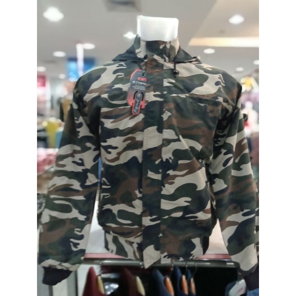 Jaket G Three Army Kupluk