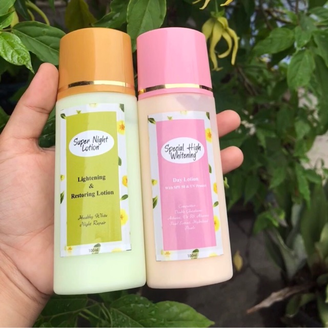 Hight whitening lotion& super night lotion