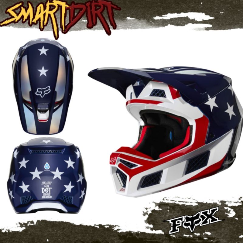 HELM FOX V3 MVRS 2021 LIMITED EDITION HELM FOX TLD LEATT