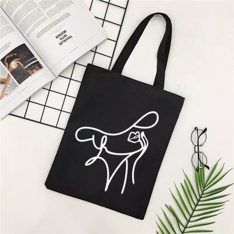 Arifirn Topi - Pakai Resleting Tas Tote Bag Wanita Murah