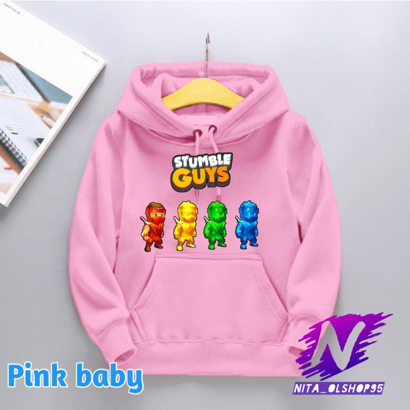 jaket hoodie anak stumble guys ninja