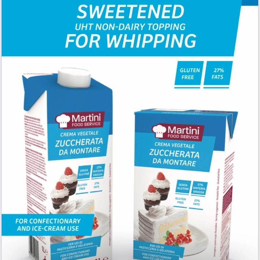 

Martini Whipping Cream Zuccherata 1 Ltr