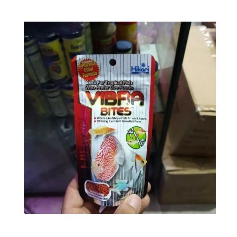 Hikari Vibra Bites Hikari 73Gr/Makanan Ikan Hias