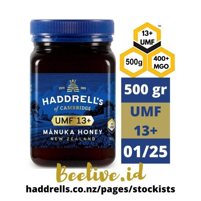 

[COD] Madu Haddrells Manuka Honey UMF 13+ MGO 400+ 500gr [COD]
