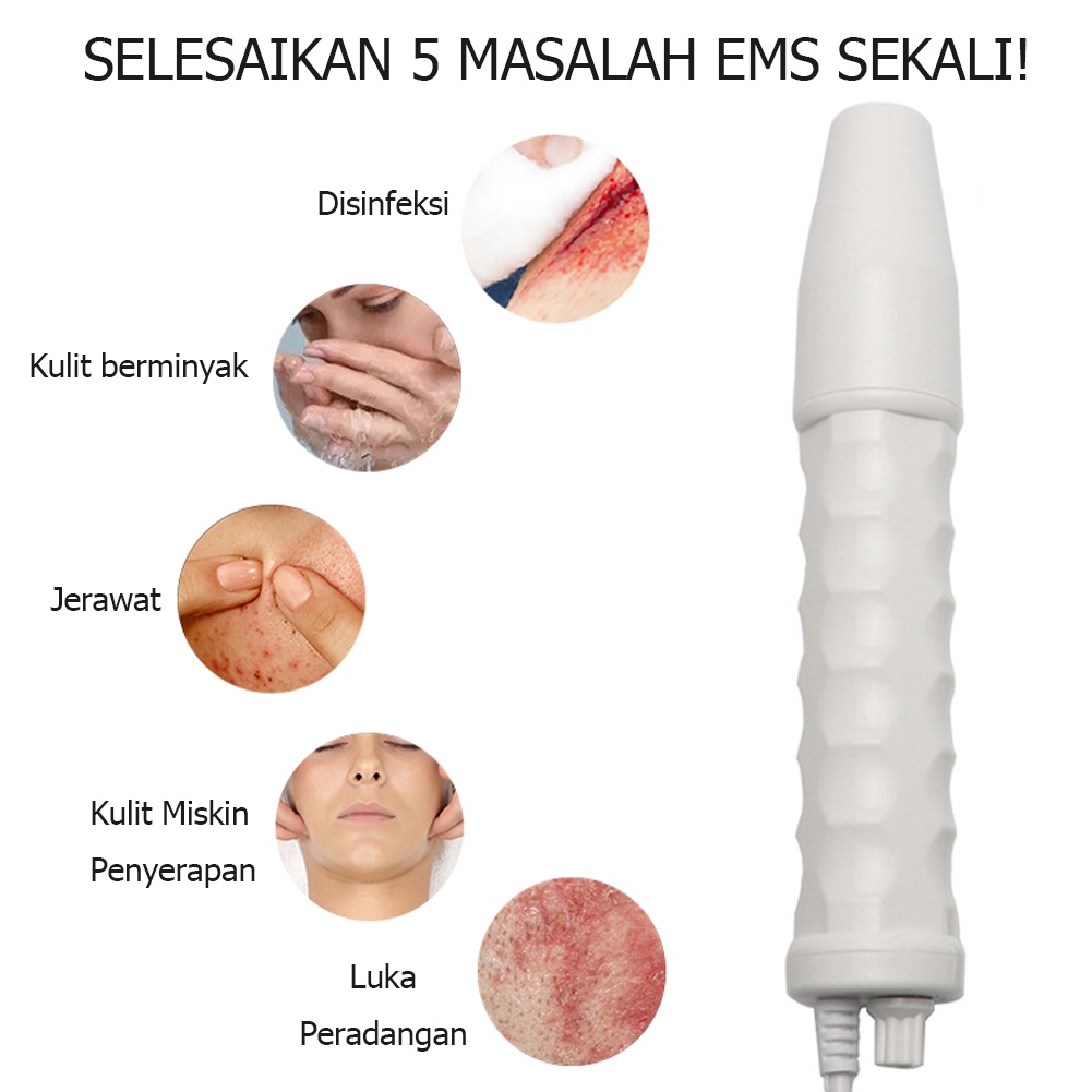 High frequency hf frekuensi tinggi alat facial portable skincare kecantikan salon