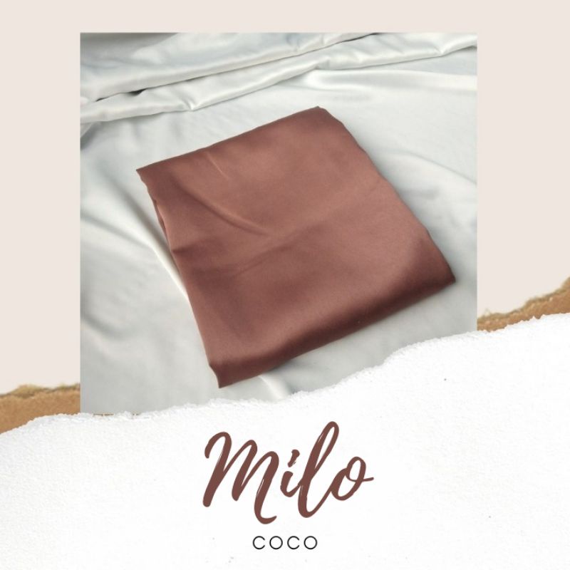 Satin Wrap Skirt | Pareo Skirt | Rok Lilit Satin-Milo