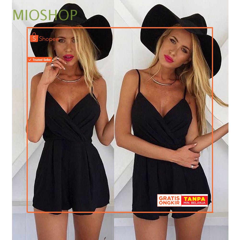 Hot Promo Bodysuit Sexy Model Off Shoulder Warna Hitam Polos