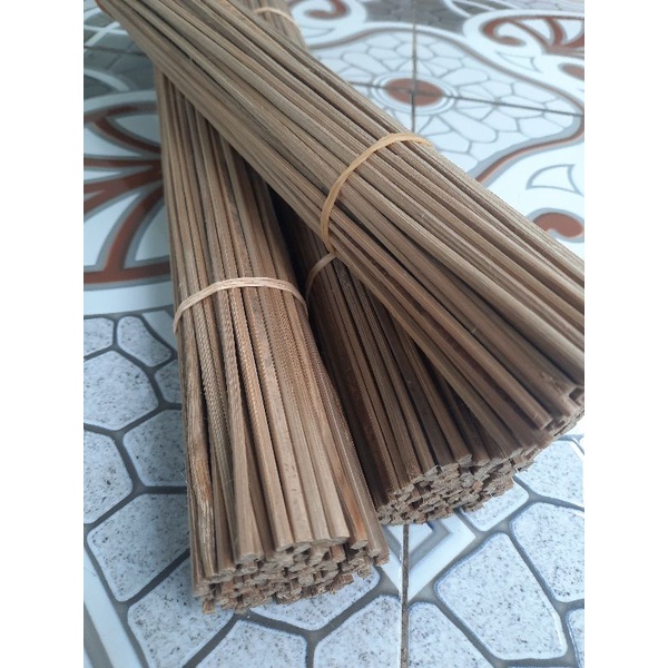TUSUK SATE BAMBU PANJANG 40CM TUMPUL