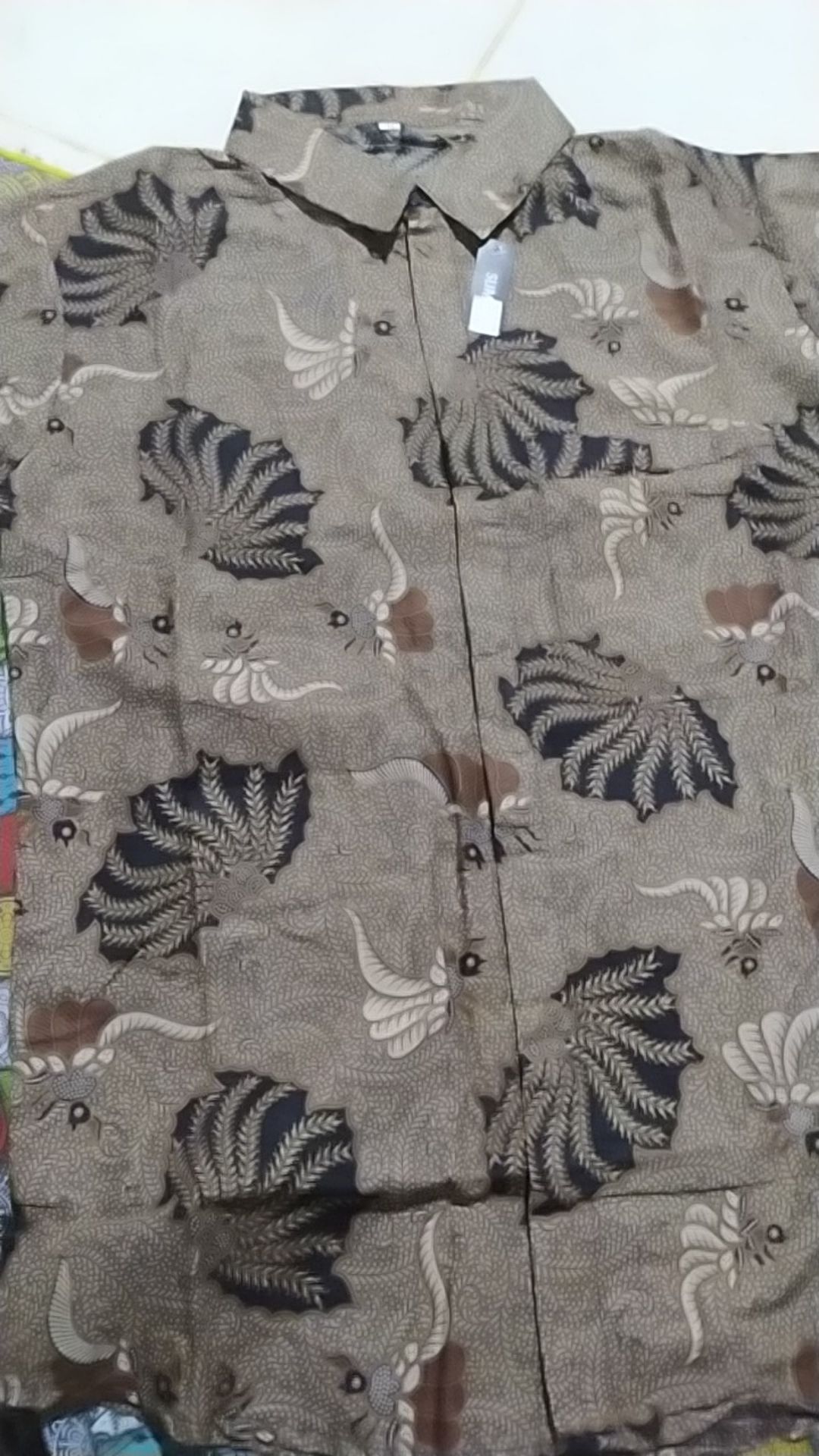 Kemeja Batik Pria Lengan Panjang Slim Fit Batik Pria Lengan Panjang Modern