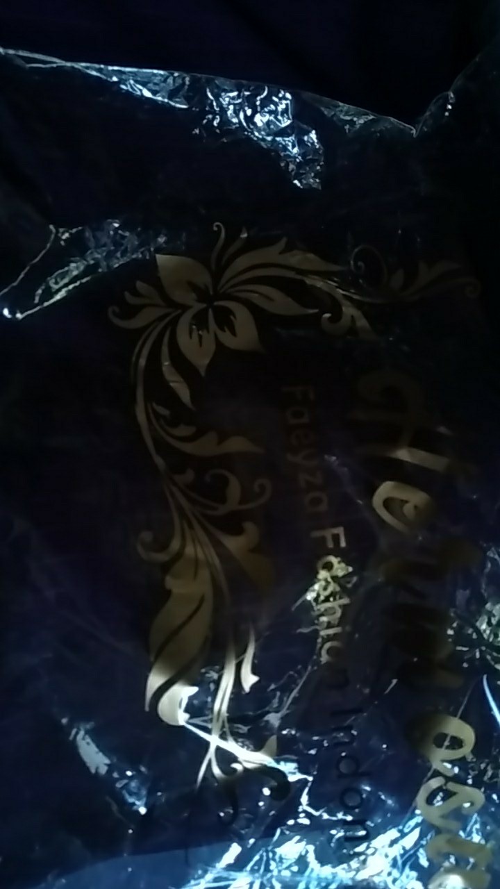 Gamis Hermosa Ory batik Parang Ungu Dan Navi  Umbrella 4m