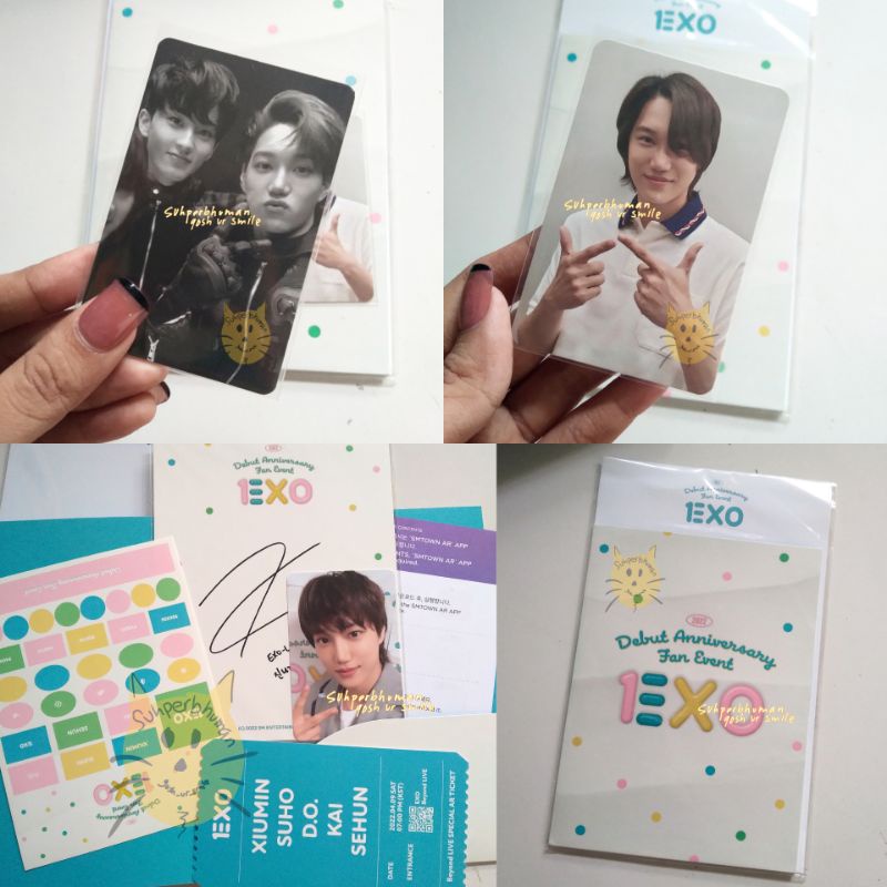 EXO PC KAI 10th Anniversary Fan Event photocard