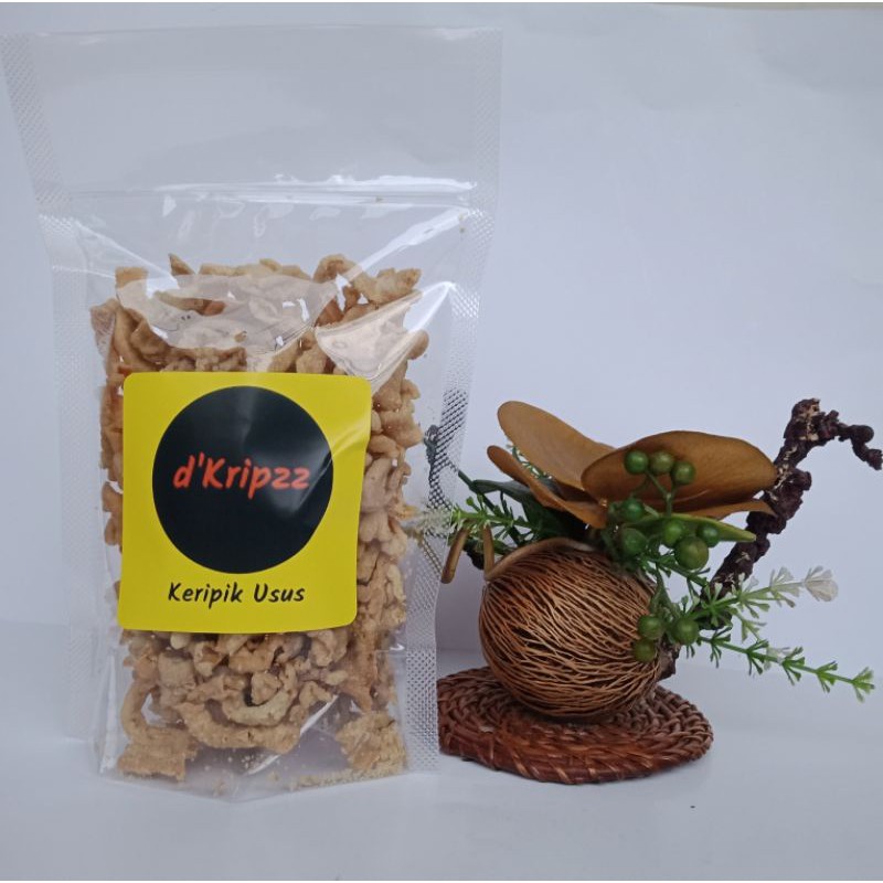 

d'Kripzz KERIPIK USUS 75 gr || Snack || cemilan || makanan ringan || jajanan kekinian ||