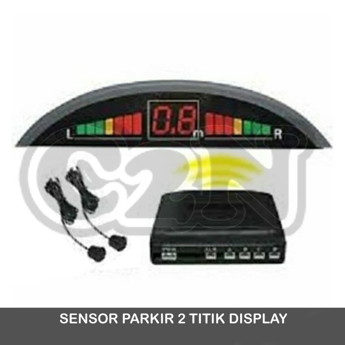 Terlaris Sensor Parkir 2 Titik Display Mobilio
