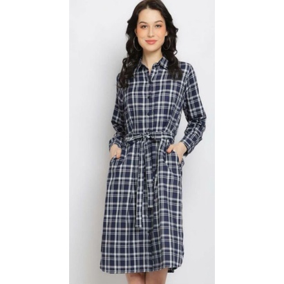 Unq plaid tunic dress