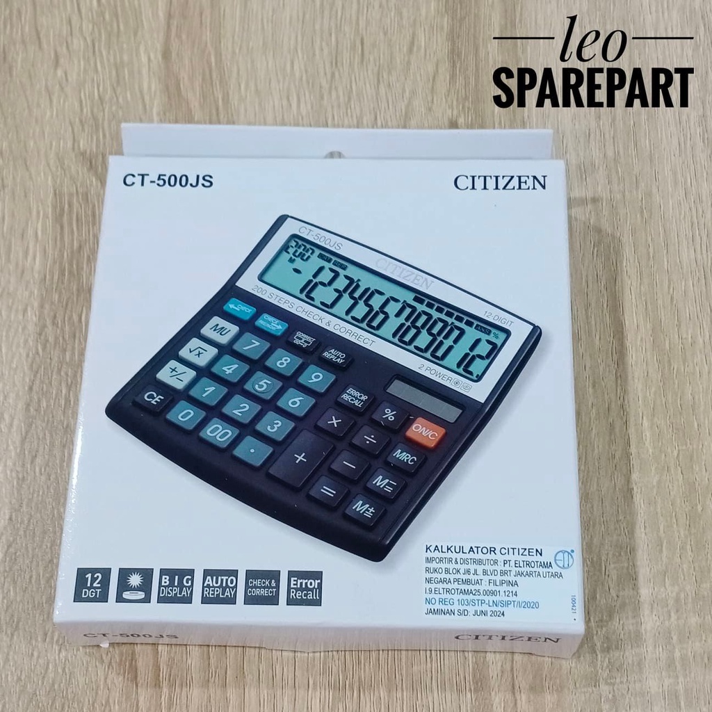 Kalkulator  citizen ct 500js / original