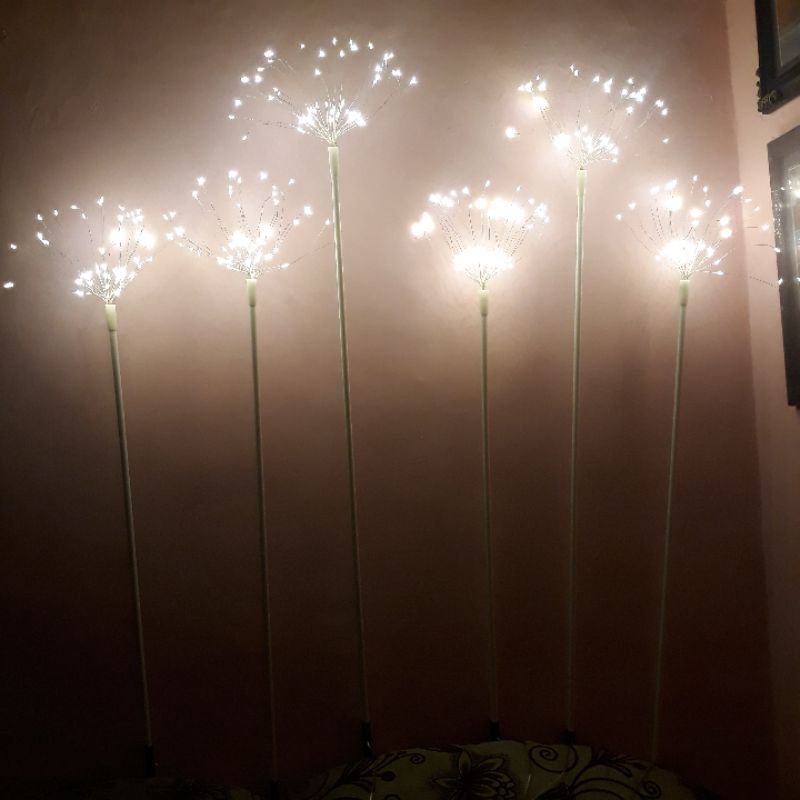 lampu standing kembang api/lampu standing firework x6/ lampu kembang api/lampu tancap kembang api le