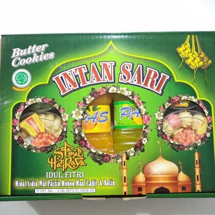 

Parsel lebaran kue intan sari