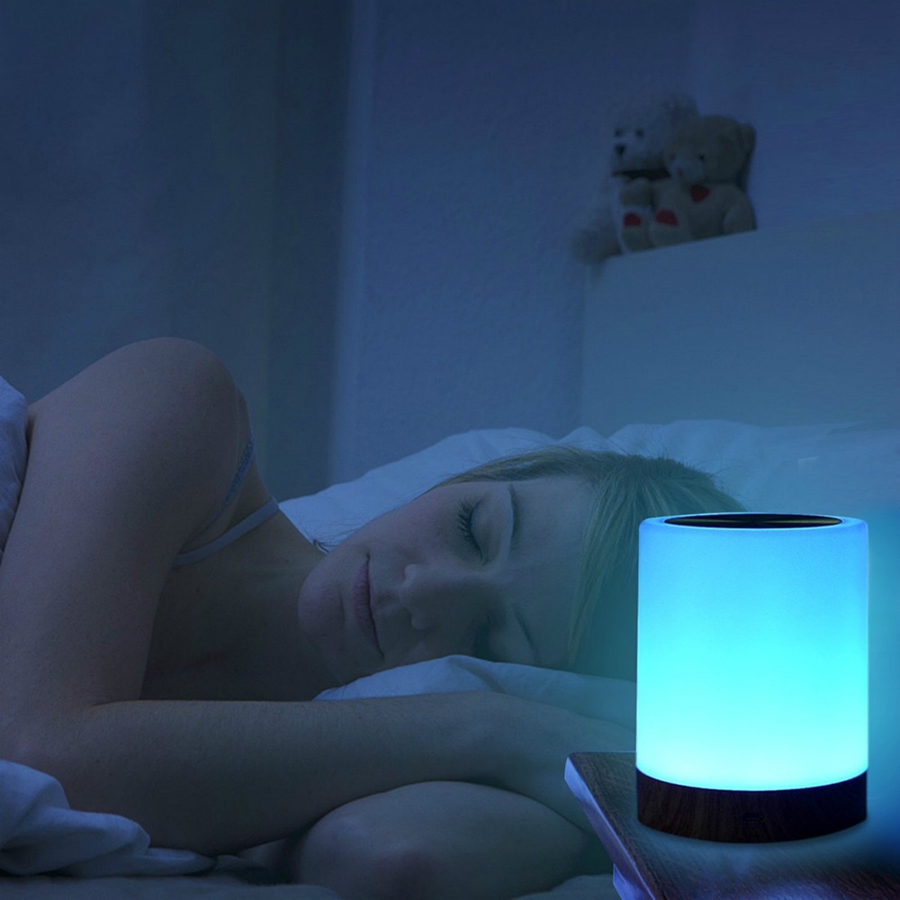 Lampu Tidur Touch Bedside LED Creative Colorful Night Light 3W - LYQ