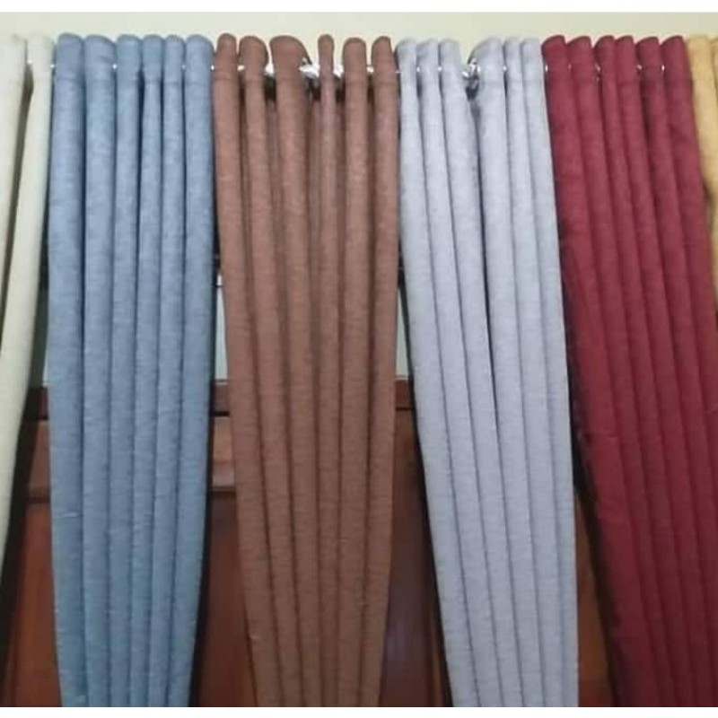 Hordeng / gorden blackout bludru polos