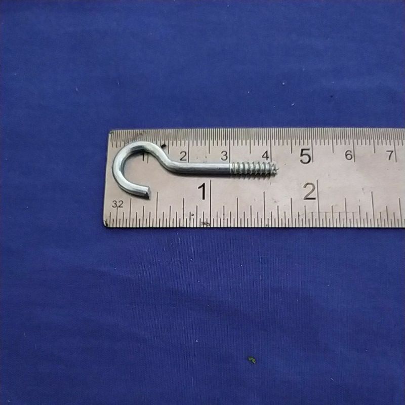 Skrup Gantung Buka no 4/ Screw Hooks isi 1 kotak