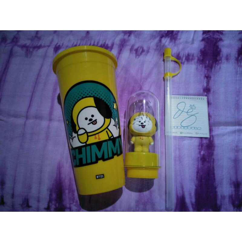 BTS BT21 x CGV Bottle Botol Chimmy