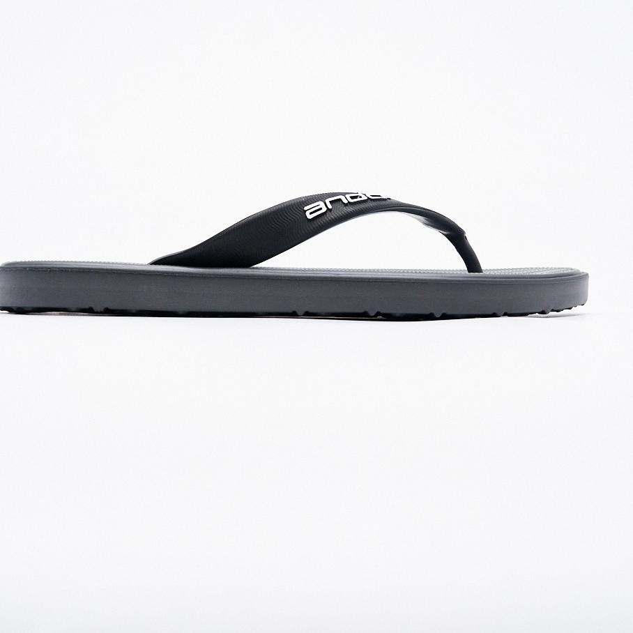Muraaaahh.. Ando Official Sandal Jepit Bomber Pria Dewasa - Hitam/Abu Abu Tua