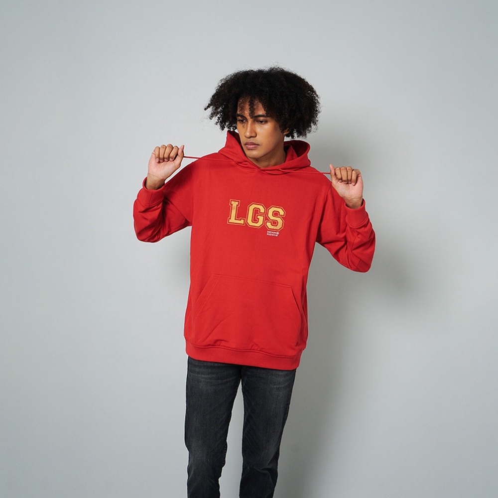 LGS Street - Logo Varsity Hoodie - Basic - Streetwear - Unisex - SH.10.R005.026